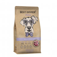 Best Dinner, Holistic, All Breeds корм д/собак (телятина/розмарин)